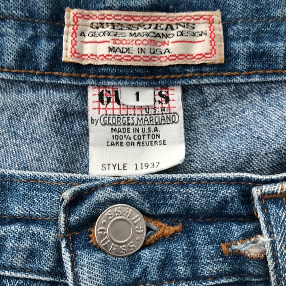 Vintage Guess Jeans Made in USA by Georges Marciano SZ 1 - Picture 2 of 16